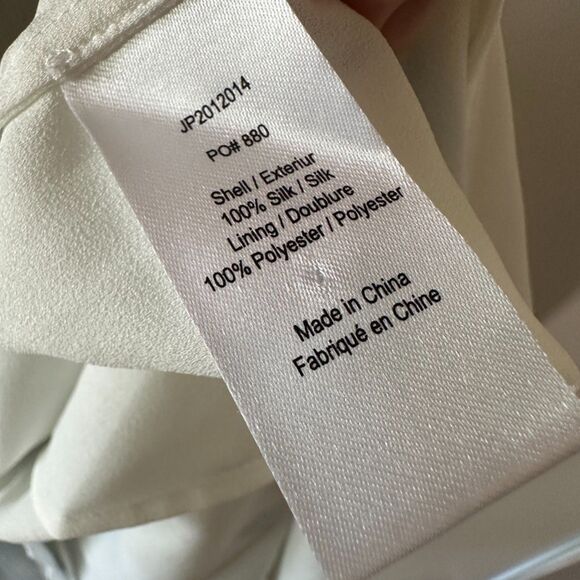 Jason Wu 100% Silk Floral Print V-Neck Sleeveless Midi Ruffle Dress Size 2 XS - Picture 8 of 9